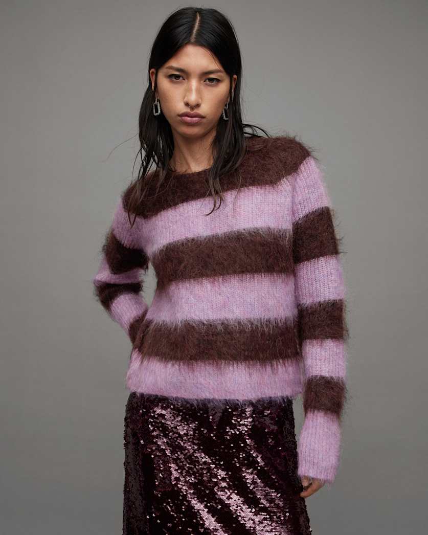 Lou Brushed Striped Jumper