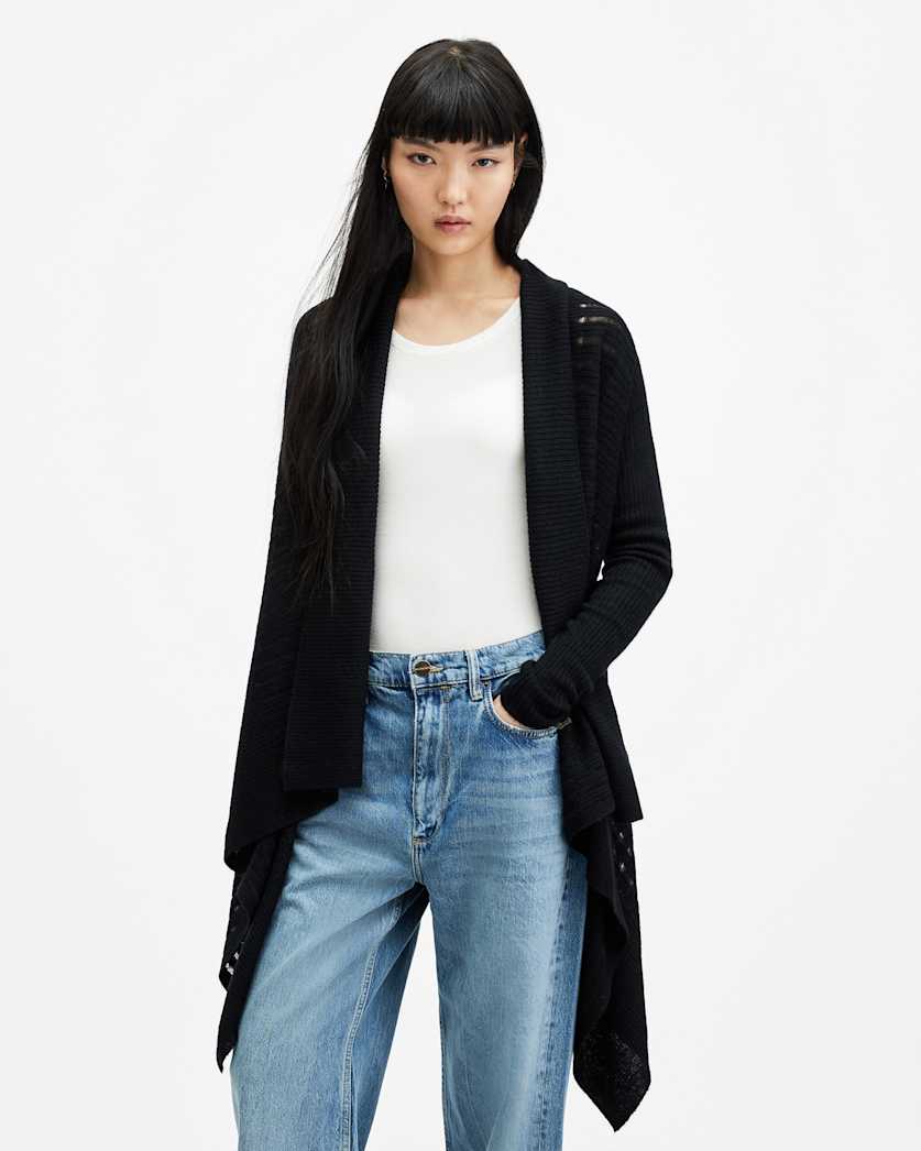 Harley Waterfall Open Front Cardigan