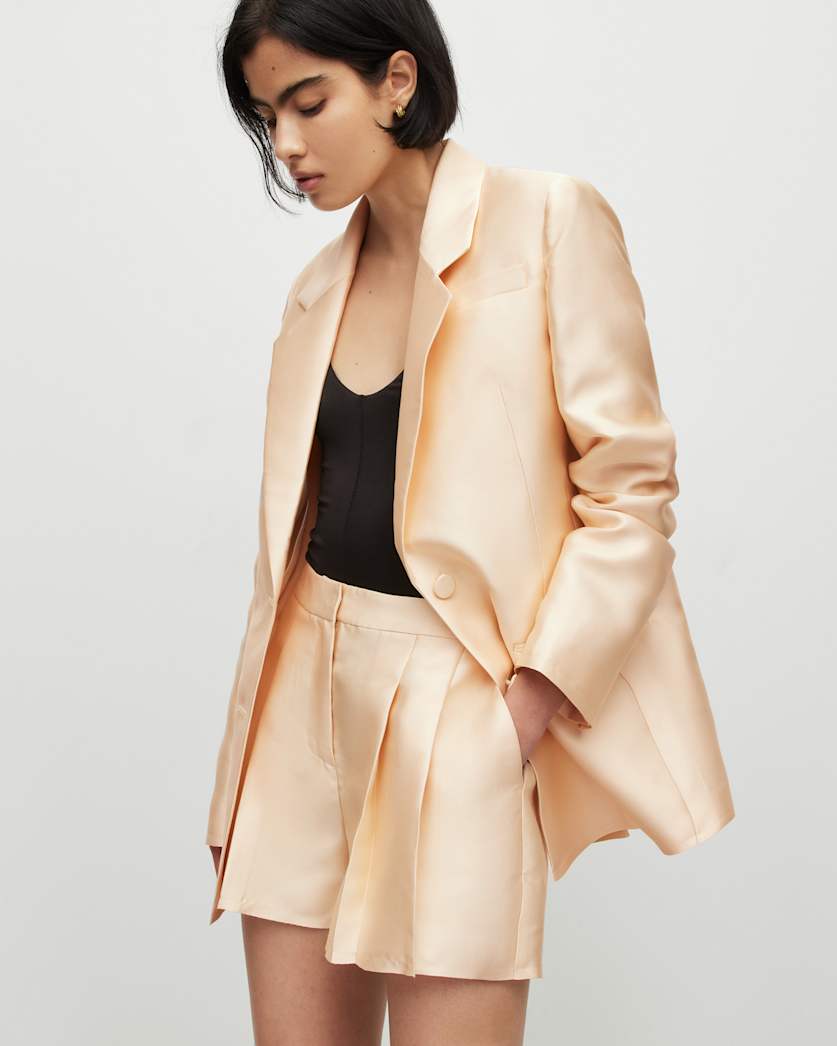 London Shimmer Single Breasted Blazer
