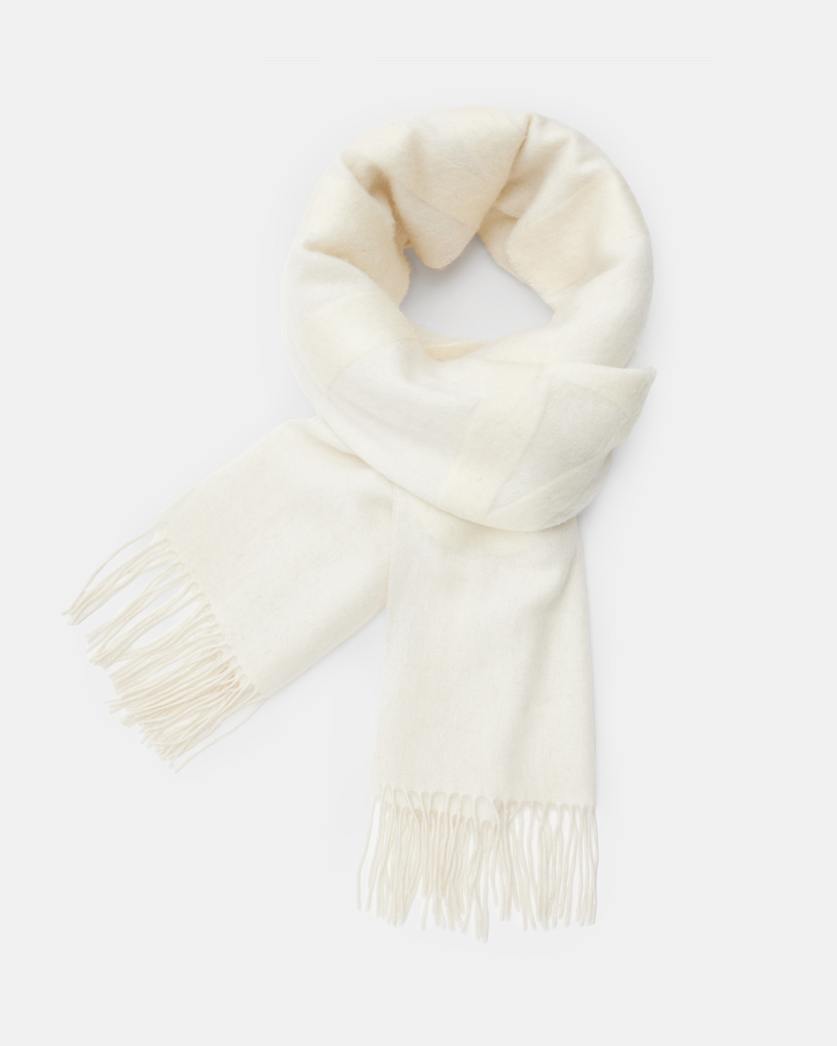 Rae Logo Embroidered Scarf