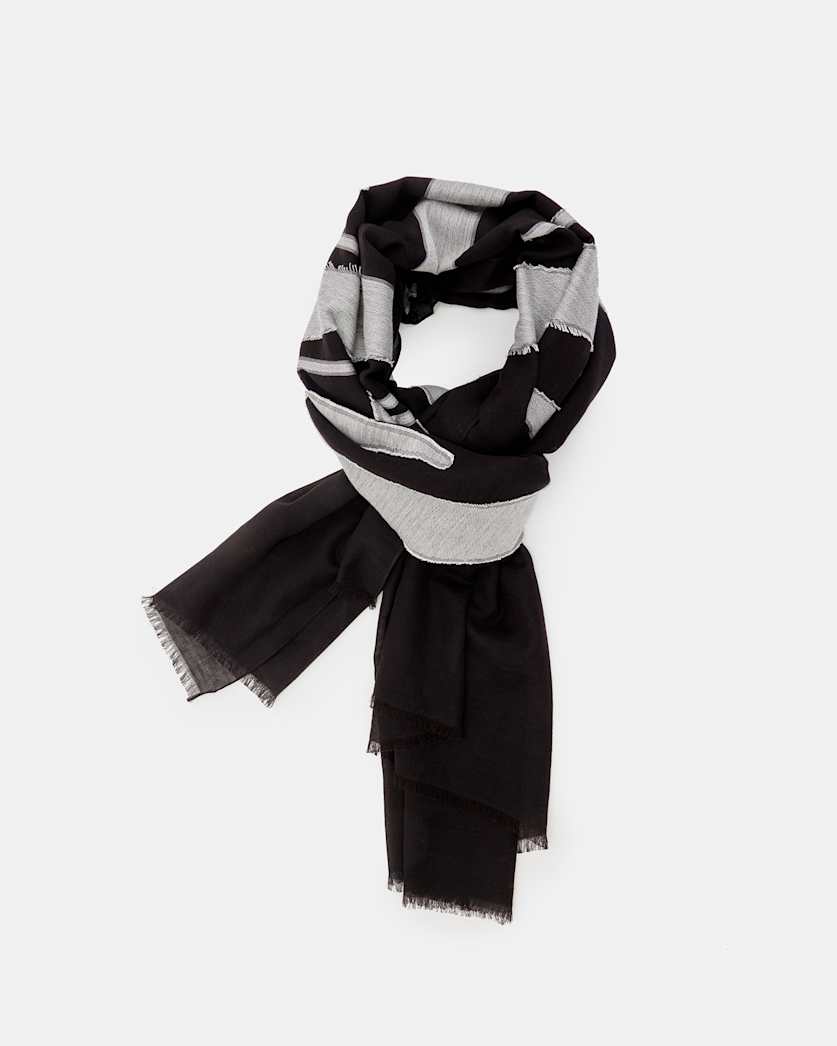 Oppose Large Oblong Logo Scarf