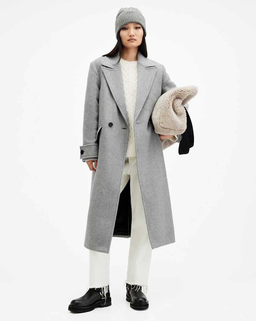 Mabel Double Breasted Oversized Coat