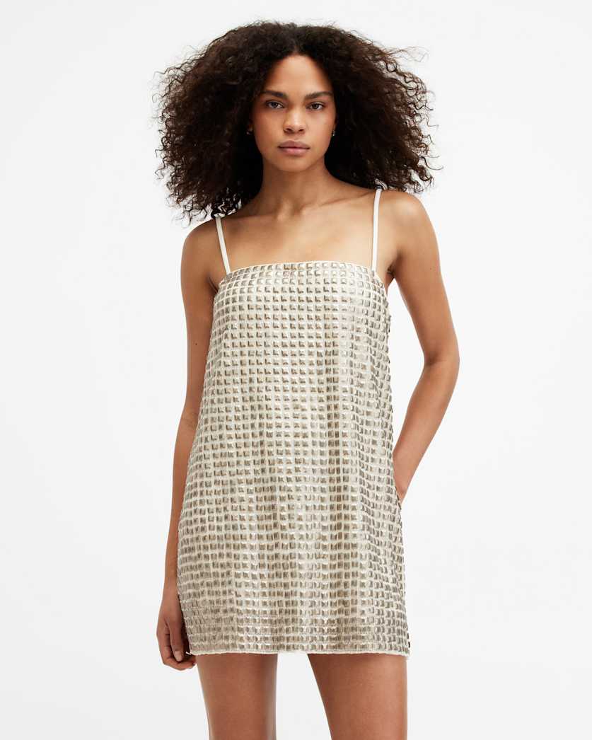 Opeline Embellished Mini Dress
