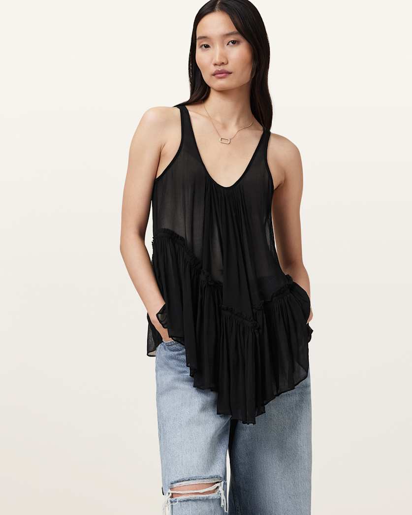 Rach Tiered Sheer Top