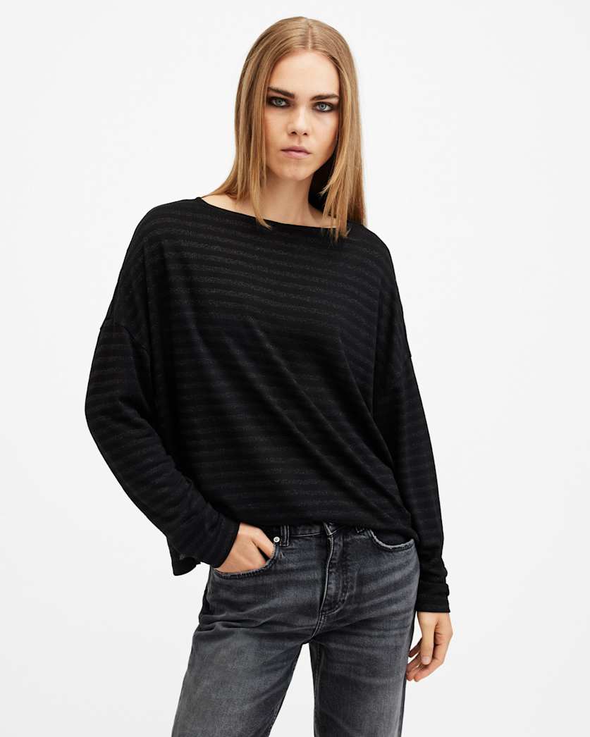 Rita Relaxed Fit Stripe T-Shirt