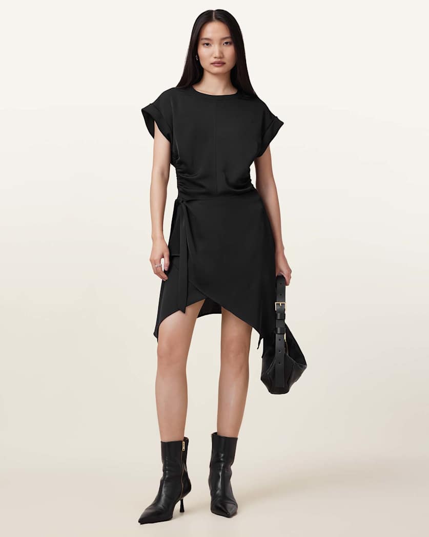 Riko Wrap Mini Dress