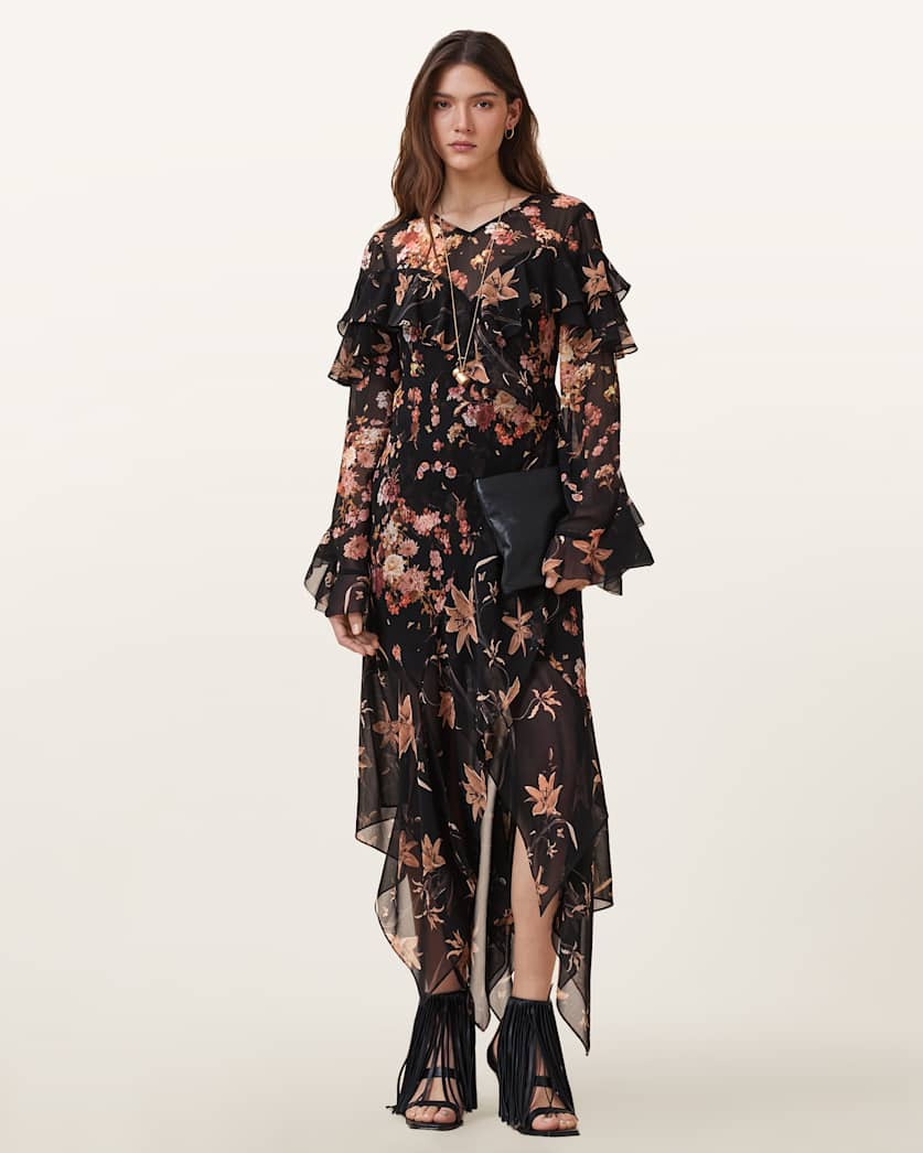 Fresca Floral Print Dress