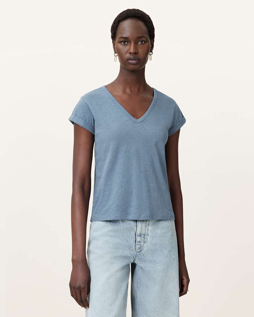 Anna V-Neck Short Sleeve T-Shirt