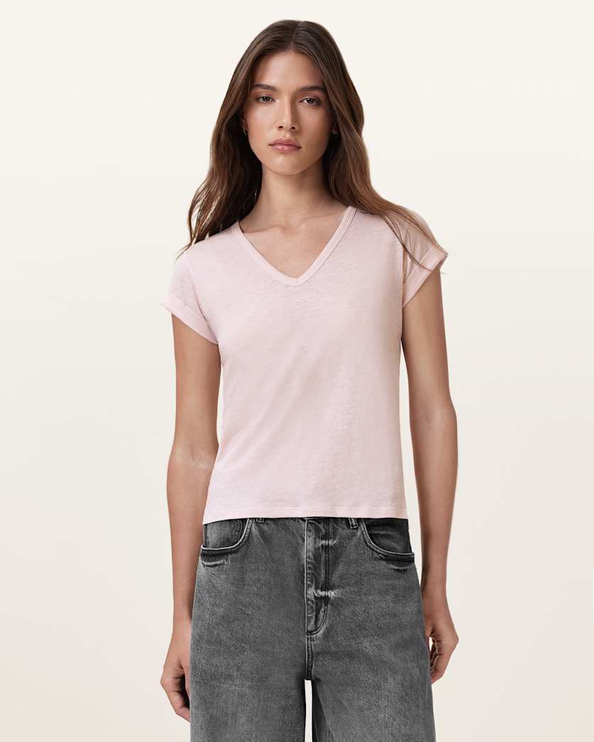 Anna V-Neck Short Sleeve T-Shirt