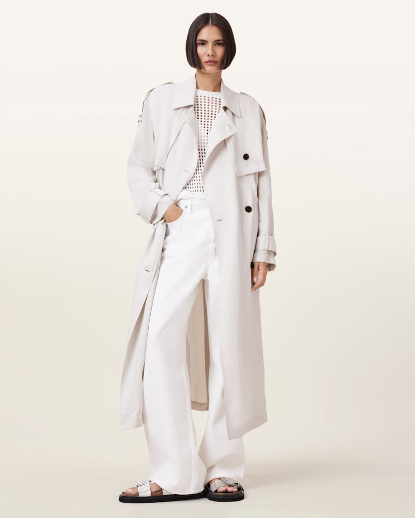 Linnie Lightweight Trench Coat