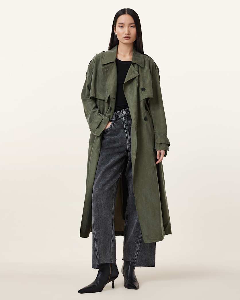 Linnie Lightweight Trench Coat