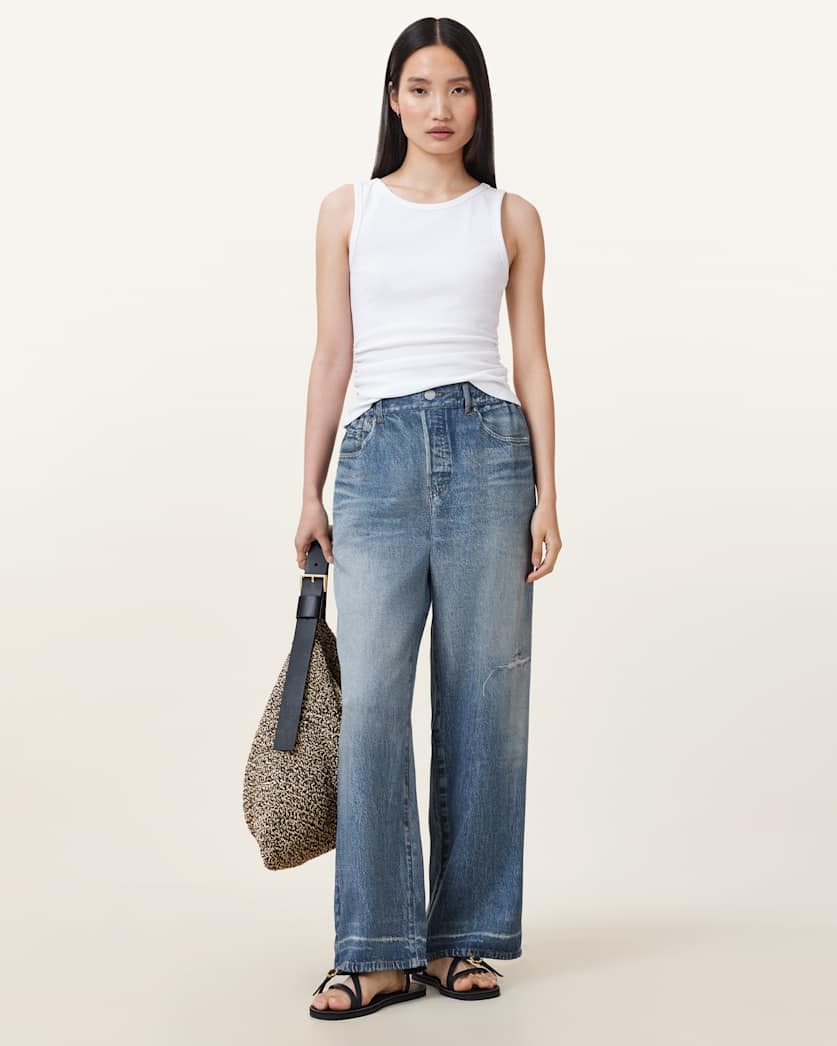Tyler Illusion Straight Leg Trousers