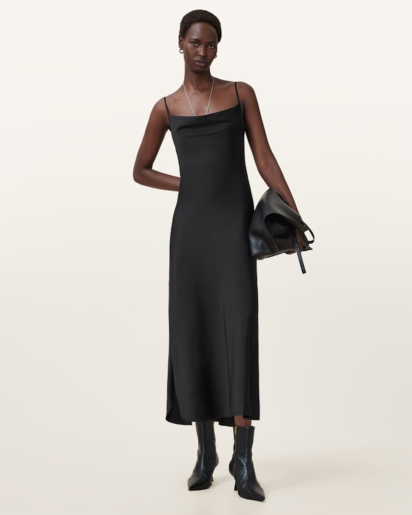 Hadley Slim Fit Midi Slip Dress