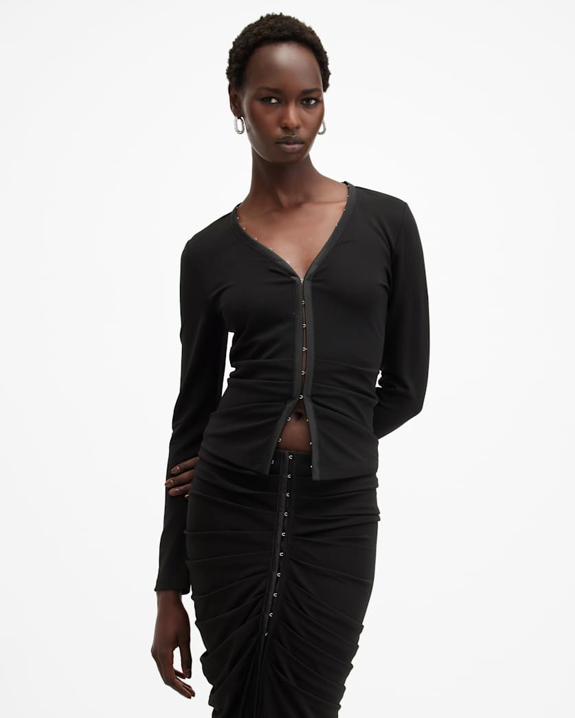 Cadell V-Neck Long Sleeve Top