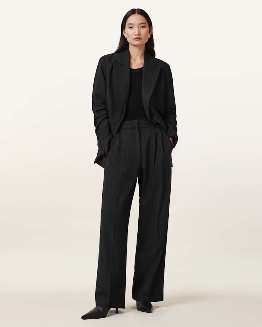Pinnie Wide Leg Relaxed Fit Trousers