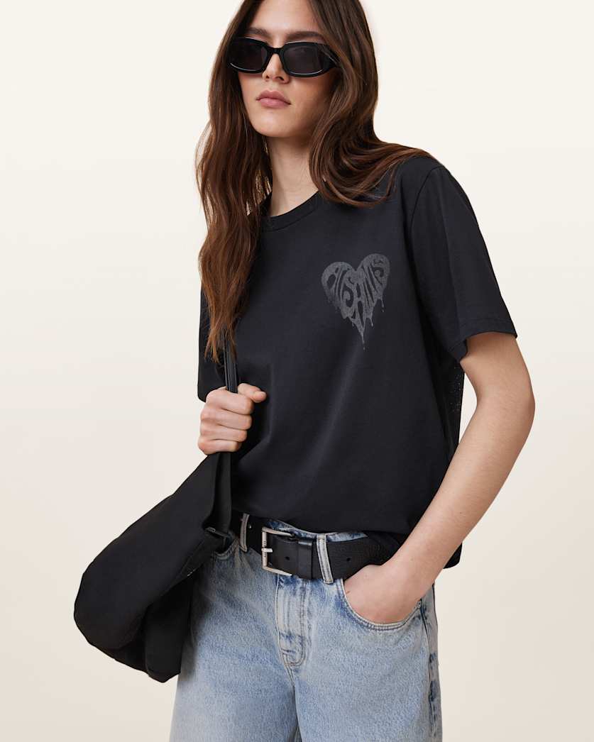 Poster Graphic Boyfriend T-Shirt