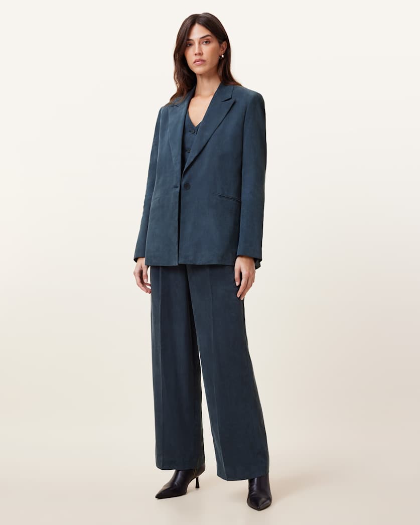 Averie Tencel Wide Leg Trousers