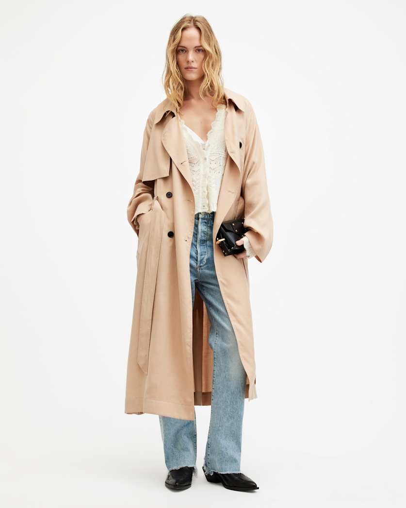 Kikki Oversized Trench Coat