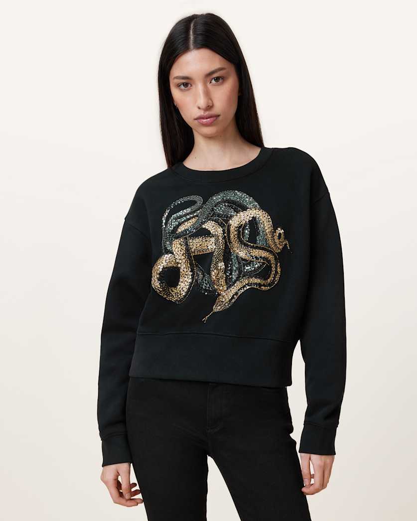 Slitha Separo Sequin Sweatshirt