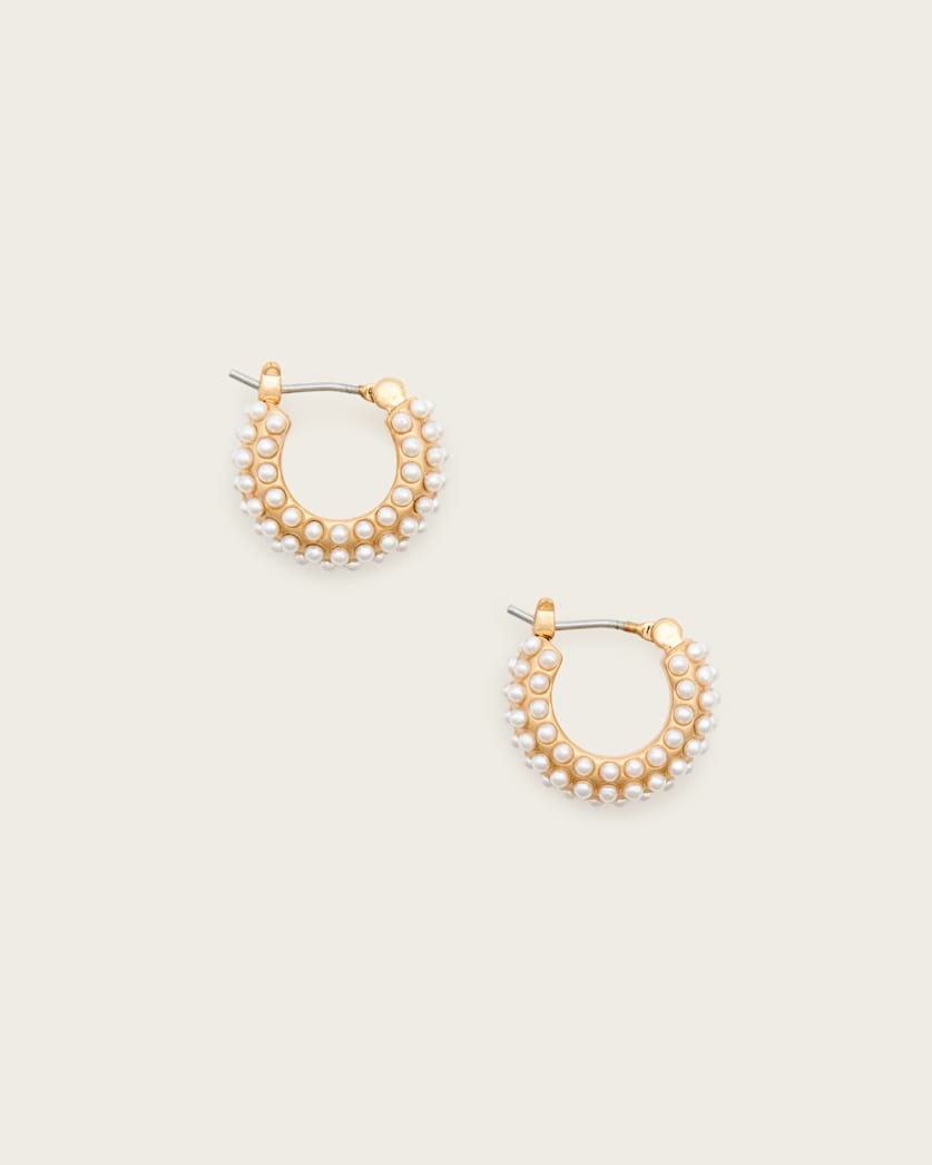 Dimi Pave Mini Hoop Earrings