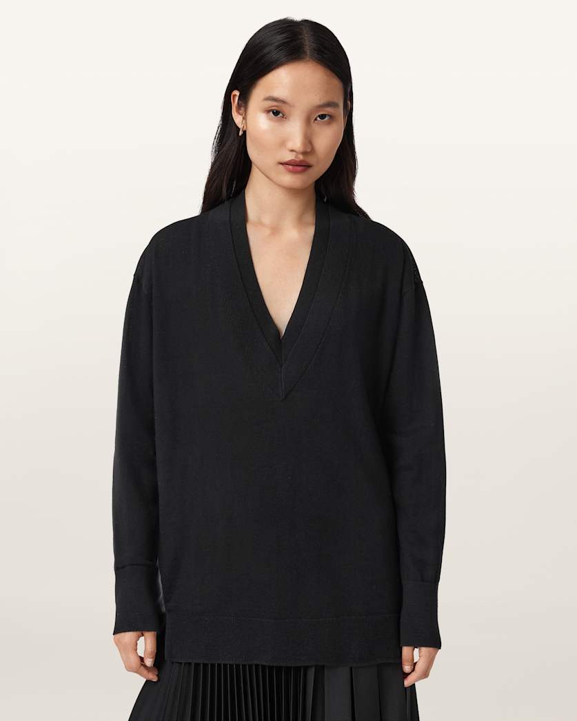 Bern V-Neck Wool Jumper
