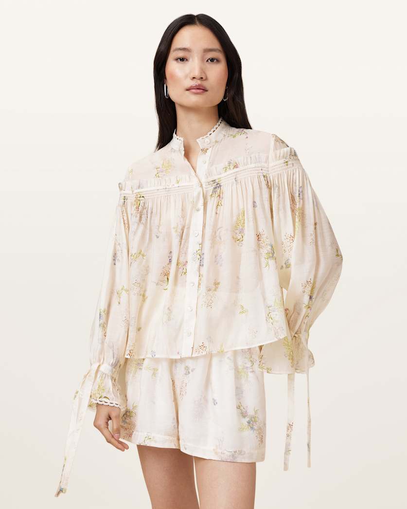 Delphine Floral Print Shirt