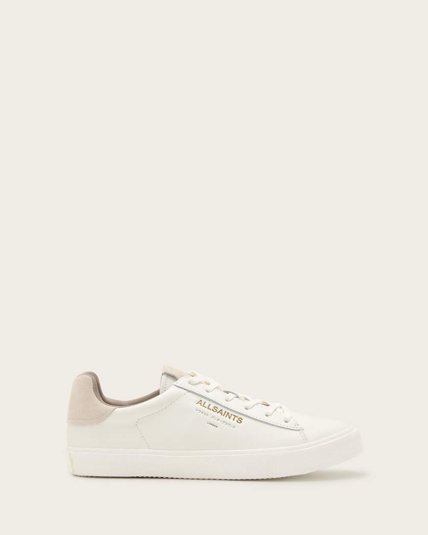 Underground Leather Low Top Trainers