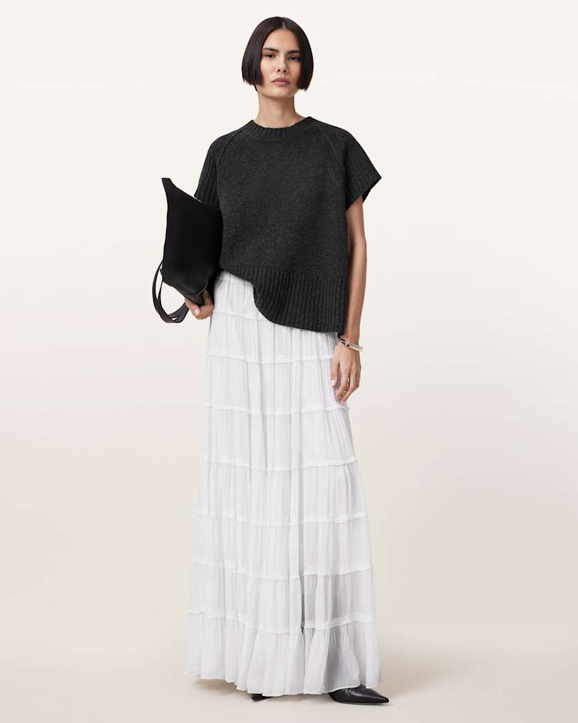 Eva Tiered Maxi Skirt