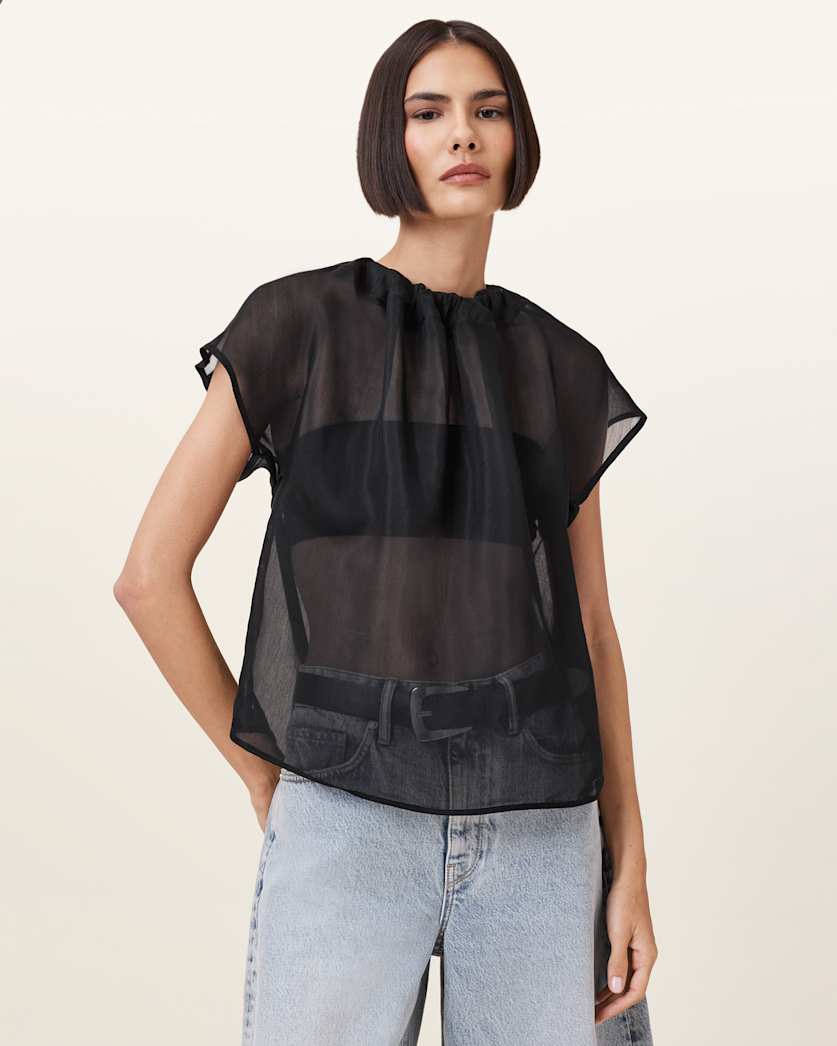 Trisha Sheer Top
