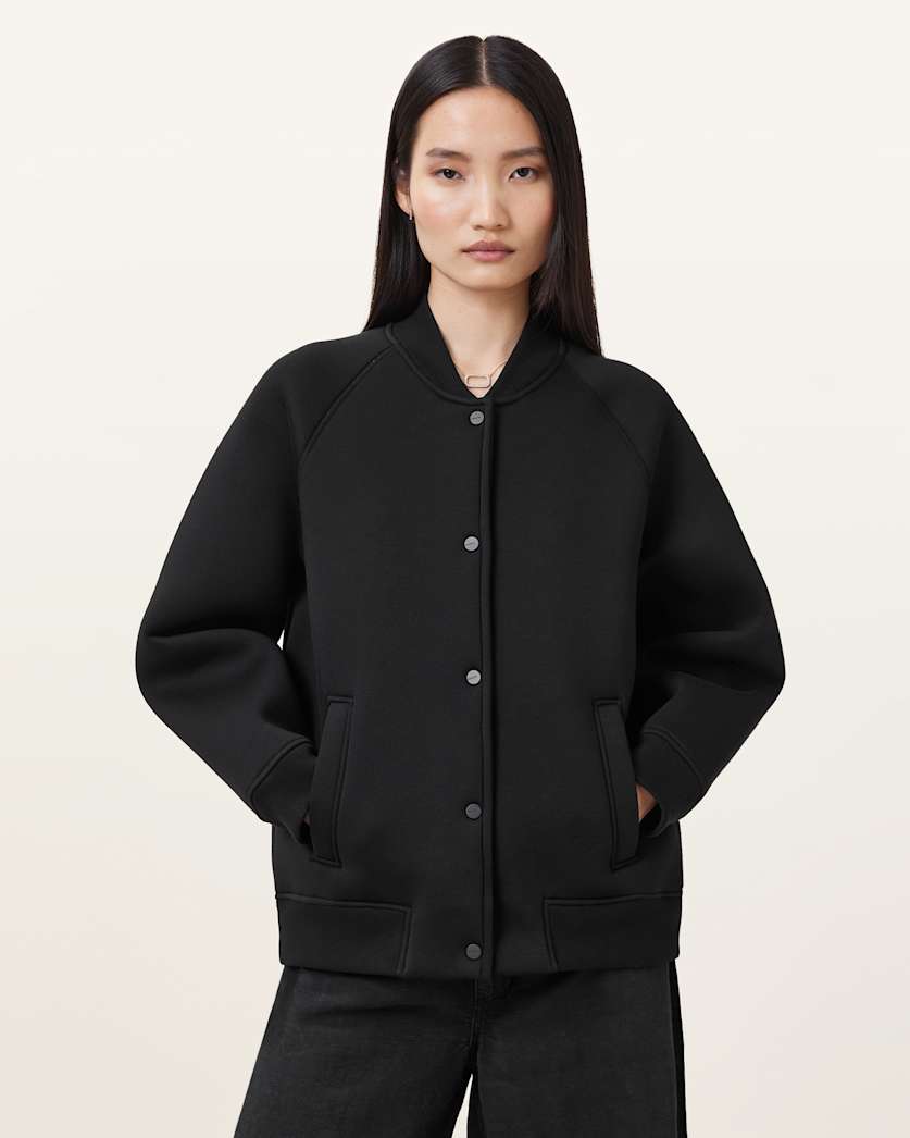 Nicola Oversized Bomber Jacket