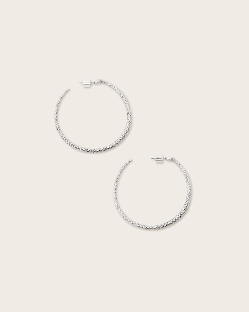Serpent Large Hoop Earrings
