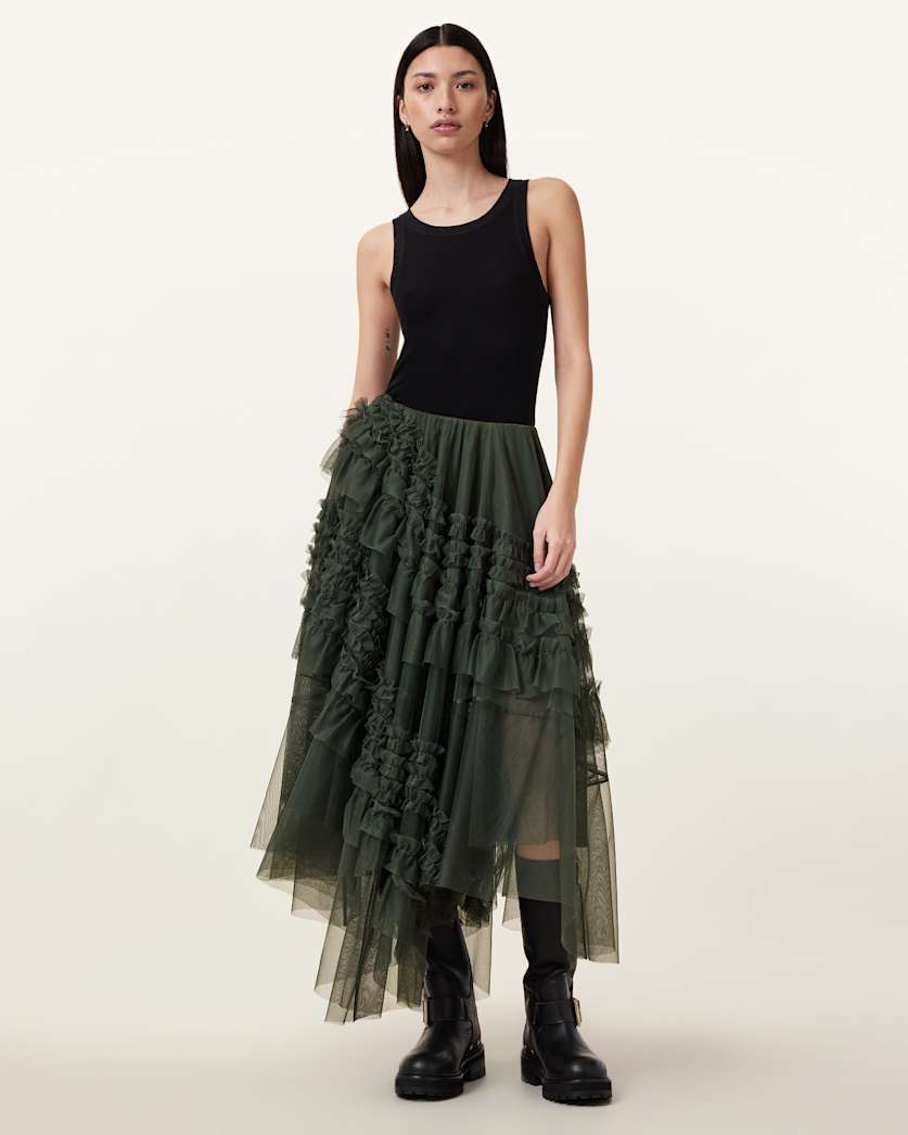 Jen Tulle Maxi Skirt