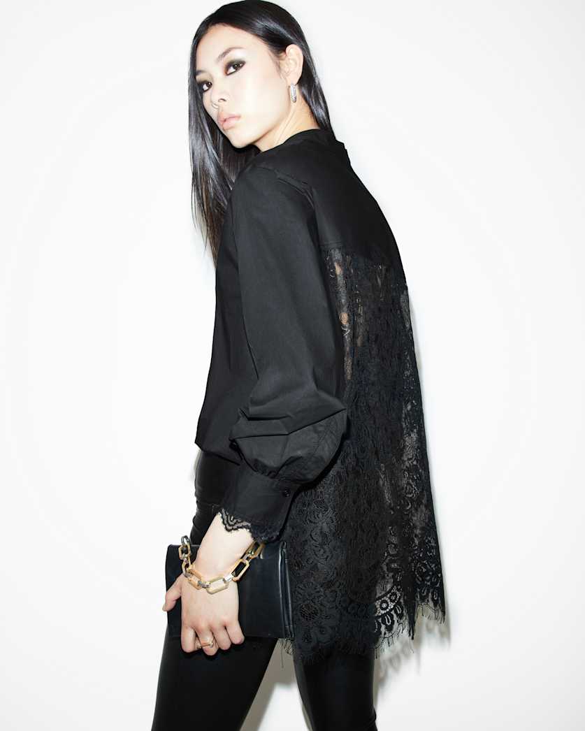 Ethel Lace Trim Shirt