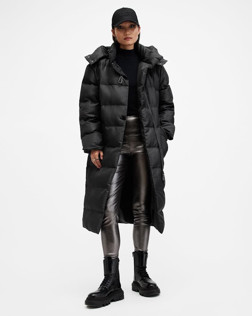 Allana Funnel Neck Recycled Puffer Jacket
