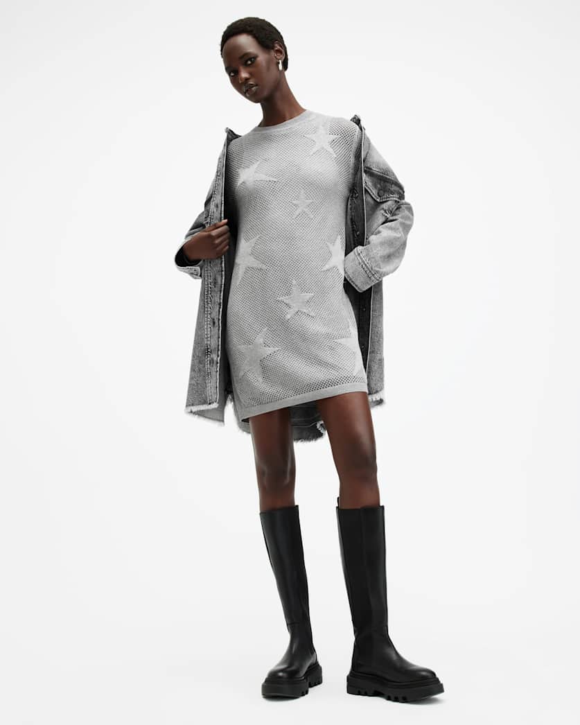 Seraph Open Stitch Mini Dress
