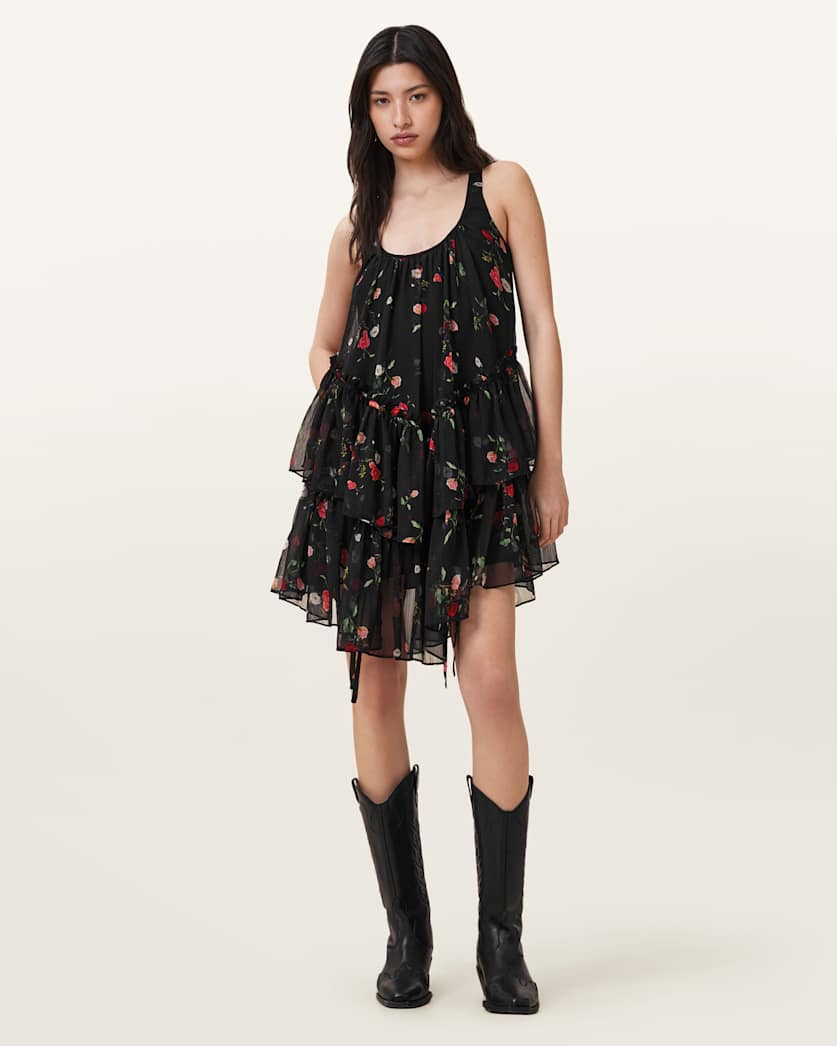 Rach Floral Print Mini Dress