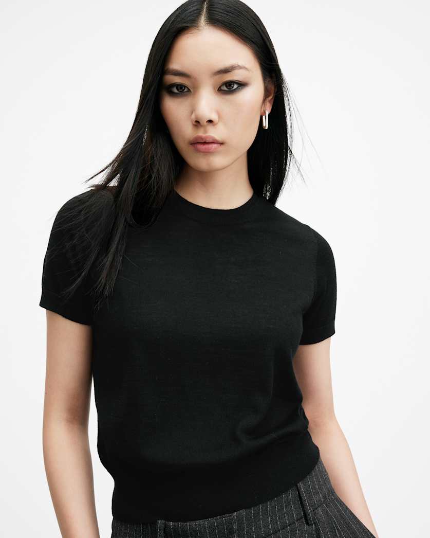 Bern Crew Neck Merino Wool T-Shirt
