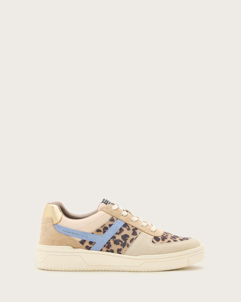Vix Low Top Round Toe Suede Trainers