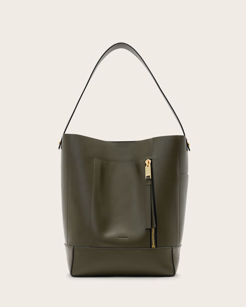 Alba Leather Hobo Shoulder Bag