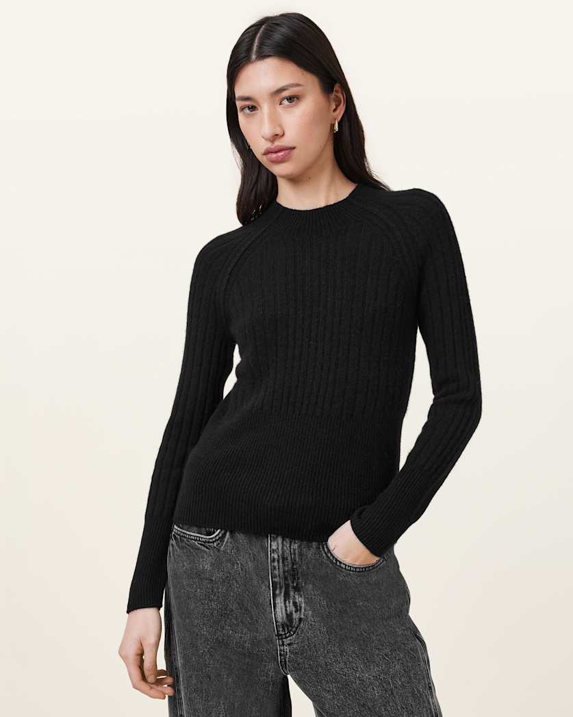 Maya Ribbed Cashmere Jumper
