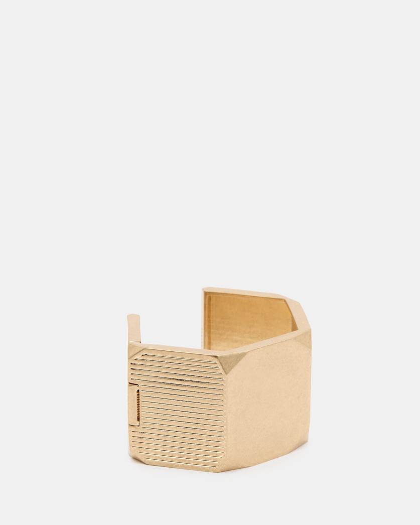 Alex Hexagon Hinge Bangle