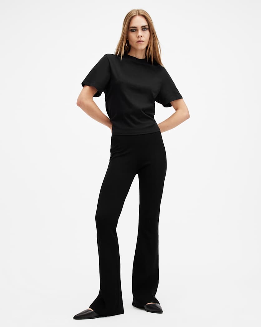 Holli Drawcord Crew Neck T-Shirt