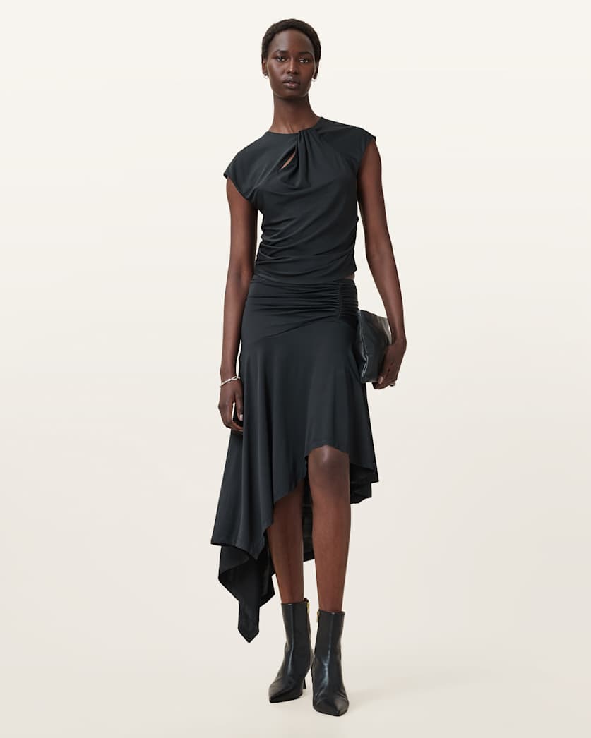 Annalie Slim Fit Jersey Top