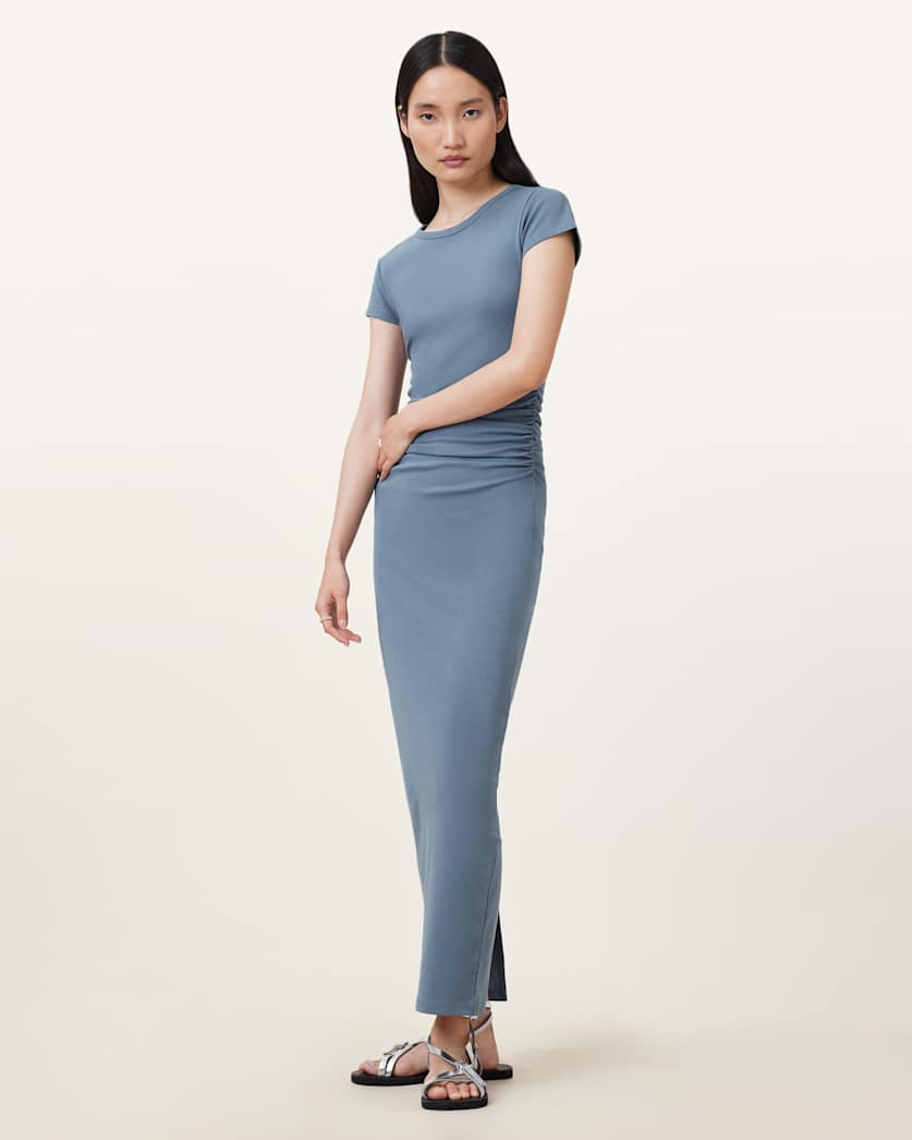 Katarina Short Sleeve Slim Fit Midi Dress