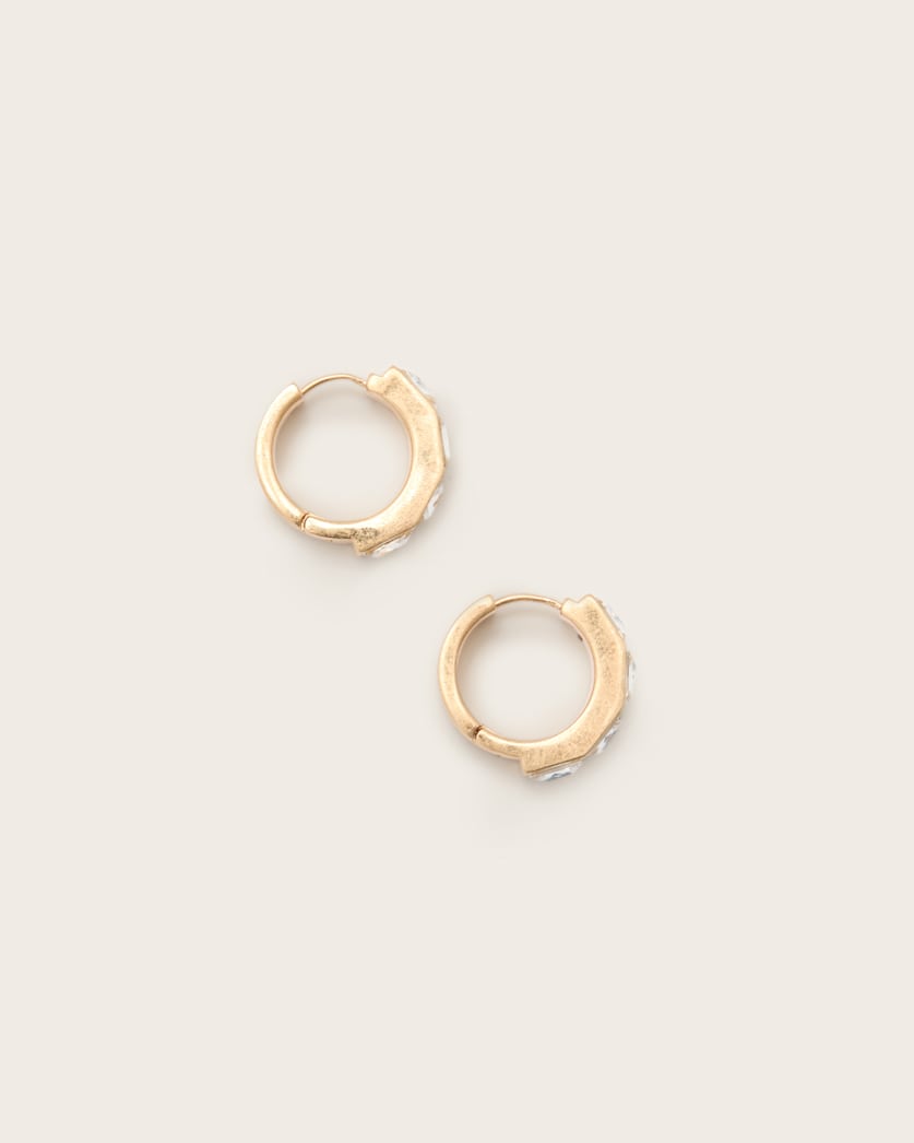 Nyx Crystal Hoop Earrings