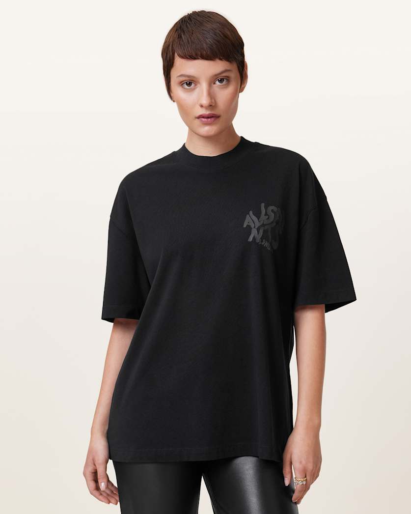 Orlando Logo Print Oversized T-Shirt