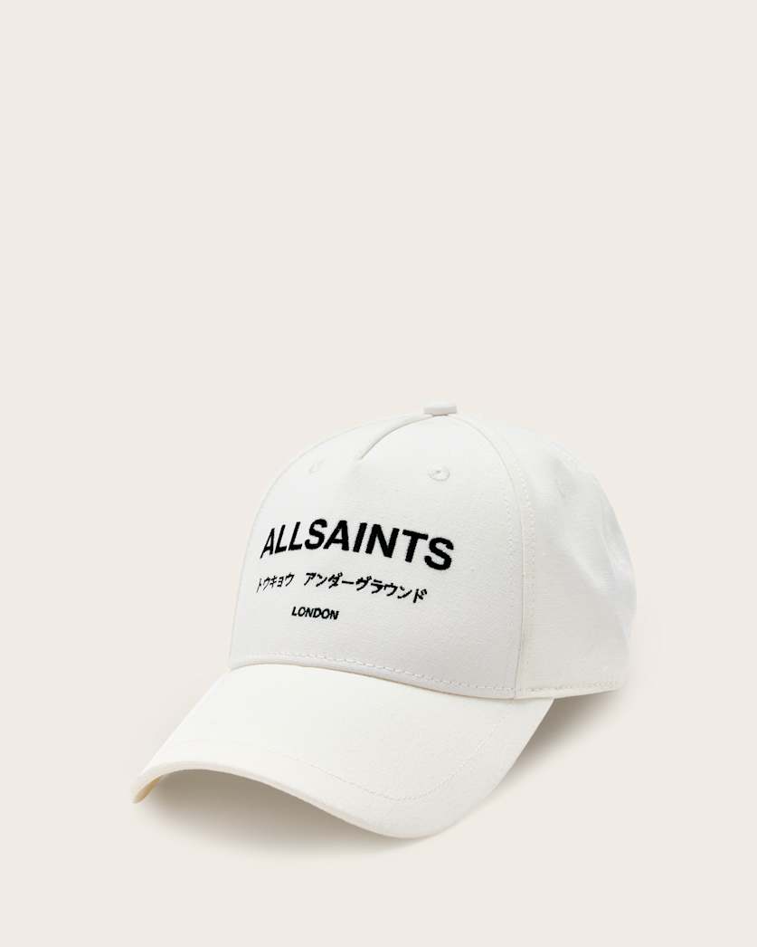 Underground Logo Print Baseball Cap