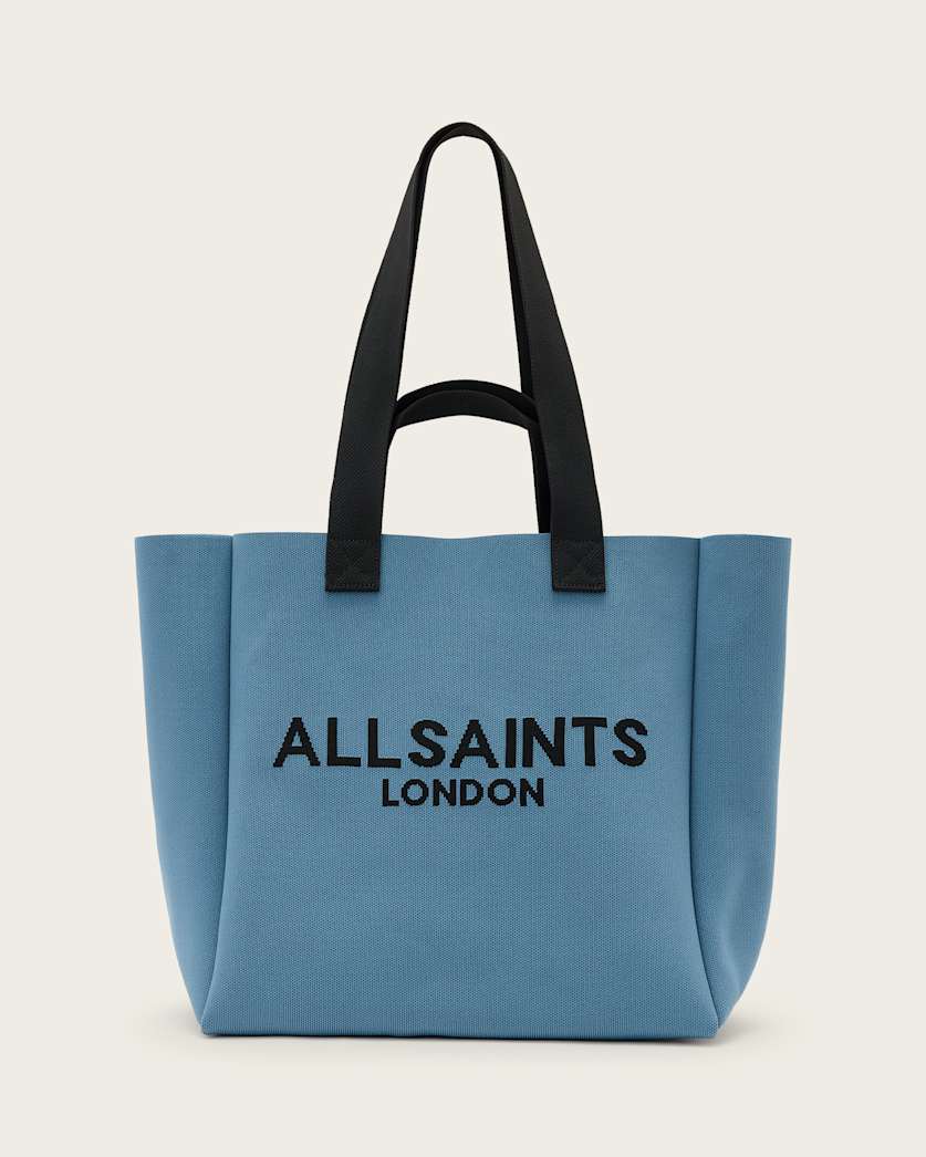 Izzy Large Logo Knitted Tote Bag