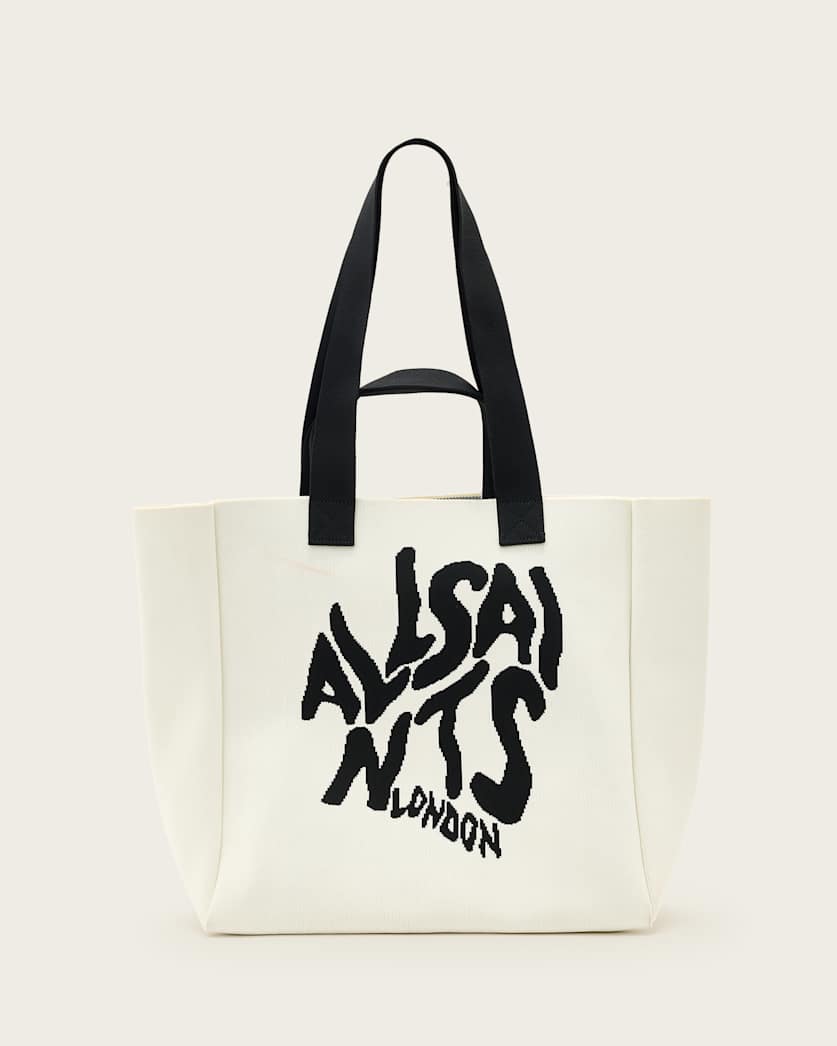 Izzy Orlando Logo Knitted Tote Bag