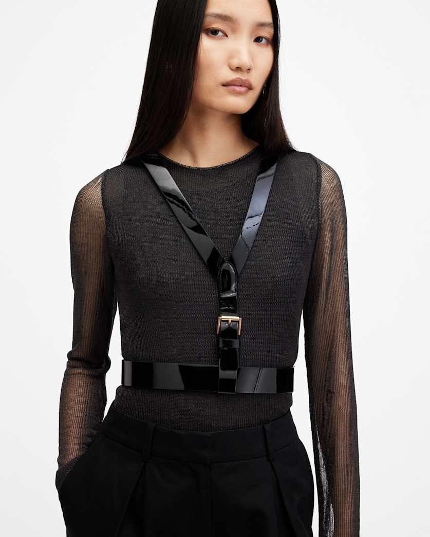 Faye Leather Body Harness